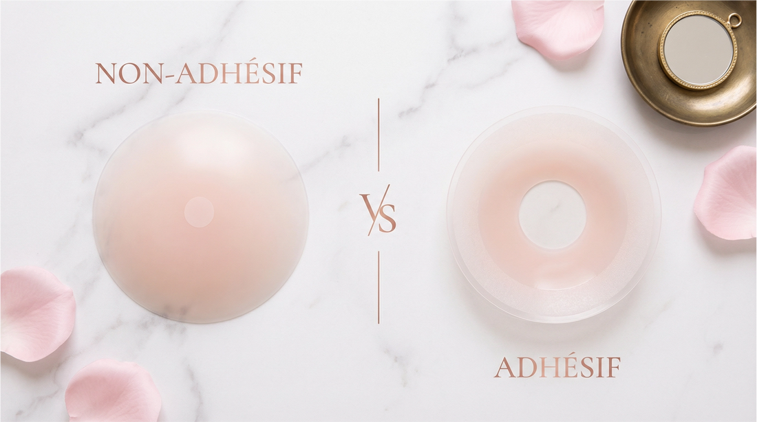 Adhésif vs Non-Adhésif : Quel Cache-Téton est Fait Pour Vous ?