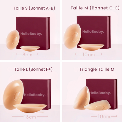 Booby Triangle – Coques adhésives invisibles triangle